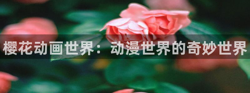 omofun网站入口：樱花动画世界：动漫世界的奇妙世界